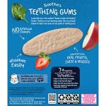 Gerber Teethers, Strawberry Apple Spinach Gentle Teething Wafers, Baby Teething Snacks