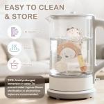 Baby Rattles - Teething Toys 3-6 Months, Baby Toys 0-6 Months, Sensory Toys for Newborn Babies, Rattles for Babies 0-6 Months, Neutral Color Baby Shower Gift (3PCS)