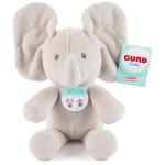 GUND Baby Peek-a-Boo Flappy Elephant Plush, Elephant Stuffed Animal, Baby Toy for Ages 0 and Up, Gray, 7" (Batteries Not Required)