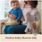 GUND Baby Peek-a-Boo Flappy Elephant Plush, Elephant Stuffed Animal, Baby Toy for Ages 0 and Up, Gray, 7" (Batteries Not Required)