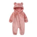 Babymine Toddler Baby Girl Clothes 9-12 Months Pink Infant Coat Snowsuit,Baby Girl Fall Winter Outfits Jacket Fleece Hoodie Onesie Bear Costume Sleeper Pajamas Snow Suit