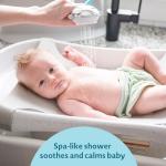 The First Years Rain Shower Baby Spa Bathtub Set – Includes Infant Sling, Soothing Spray Shower Head, Fresh Water Tank and Built-in Soft Brush – 3-in-1 Newborn to Toddler Design –Baby Bath Essentials