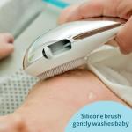 The First Years Rain Shower Baby Spa Bathtub Set – Includes Infant Sling, Soothing Spray Shower Head, Fresh Water Tank and Built-in Soft Brush – 3-in-1 Newborn to Toddler Design –Baby Bath Essentials