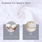 SWEET DOLPHIN 12 Pack Baby Muslin Washcloths - Soft Face Cloths for Newborn, Absorbent Bath Wash Cloths, Wipes, Burp Rag - Toddlers Essentials Stuff, Baby Registry as Shower -10"x10", Multicolor