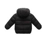 Kimjun Toddler Baby Hooded Down Jacket Boys Girls Kids Thicken Warm Winter Coat Outerwear 18-24M Black