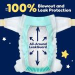 Pampers ZZZ Overnight Diapers, Size 5 (27+ lbs), 88 Count, Nighttime Protection Disposable Baby Diaper, Night Time Leak and Skin Protection