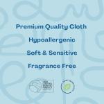 Hello Bello Extra Gentle Unscented Baby Wipes, Plant Based, Made with 99% Water and Aloe for Babies and Kids, 720 Count
