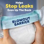 Pampers ZZZ Overnight Diapers, Size 5 (27+ lbs), 88 Count, Nighttime Protection Disposable Baby Diaper, Night Time Leak and Skin Protection