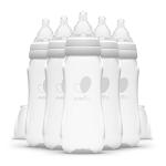 Evenflo Feeding Premium Proflo Venting Balance Plus Standard Neck Baby, Newborn and Infant Bottles - Developed by Pediatric Feeding Specialists - 9 Ounce (Pack of 6)