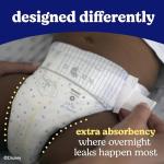 Huggies Size 4 Overnites Baby Diapers: Overnight Diapers, Size 4 (22-37 lbs), 116 Ct (2 Packs of 58), Packaging May Vary