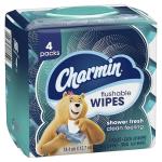 Charmin Flushable Wipes, 160 Total Wipes (4 Packs of 40)