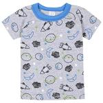 Gerber Baby Boys' 4-Piece Pajama Set, Space Blue, 18 Months