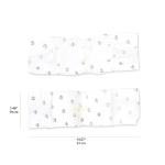 Amazon Basics Super Absorbent Male Dog Diapers, Leak-Proof Disposable Wrap with Wetness Indicator, Secure Fit, Breathable, X-Small, 30 Count