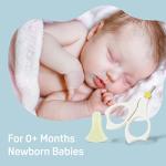 Pigeon Baby Nail Scissors with Rounded Tip, 0 Months (MADE IN JAPAN)