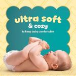 Pampers Swaddlers Disposable Baby Diapers Size 1, 198 Count with Sensitive Water Based Baby Wipes 4X Pop-Top Packs (336 Count)