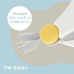 Pigeon Baby Nail Scissors with Rounded Tip, 0 Months (MADE IN JAPAN)