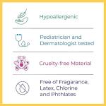 Sposie Overnight Diaper Booster Pads, Stops Leaks and Bedwetting, Original Adhesive-Free Absorbent Inserts, Helps Reduce Nighttime Changes and Rash, Use with Sizes 4-6, Made in U.S.A. 90 ct.