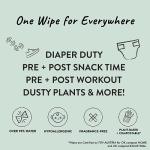 The Honest Company Hypoallergenic Multi-Use Baby Wipes for Sensitive Skin Baby Pattern Play 288 Count