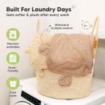 KeaBabies 2-Pack Hooded Baby Towels for Newborn - 30x30 Soft & Absorbent Viscose from Bamboo Baby Bath Towels with Hood for Infant, Toddler,Kids,Boys Girls,Newborn Bath Essentials (Almond, Petite)