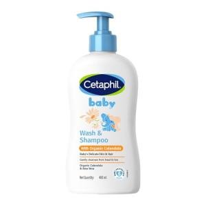 Cetaphil Baby Wash & Shampoo ,Tear Free, Paraben, Colorant and Mineral Oil Free, 13.5 Fl. Oz (Packaging May Vary)
