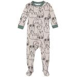 Gerber Baby Boys 4-Pack Footed Pajamas, Bears & Trucks Grey, 12 Months