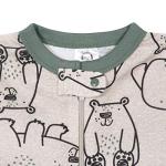 Gerber Baby Boys 4-Pack Footed Pajamas, Bears & Trucks Grey, 12 Months