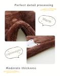 Cute Bear Ear Infant Coat Unisex Warm Hooded Outerwear For Girls Boys Winter Baby Jacket 12-18 Months