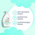 Baby Dove Sensitive Skin Care Baby Wash Fragrance Free Moisture For Baby Bath Time Fragrance Free and Hypoallergenic, Washes Away Bacteria 34 oz (Pack of 1)