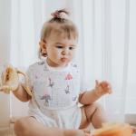 GLLQUEN BABY Muslin Drool Bibs for Boys Girls 8 Pack, Adjustable Baby Bibs for Drooling and Teething, Soft Cotton Baby Bandana Bib for Newborn Feeding Essentials (Circus)