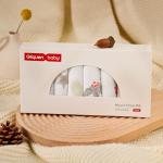 GLLQUEN BABY Muslin Drool Bibs for Boys Girls 8 Pack, Adjustable Baby Bibs for Drooling and Teething, Soft Cotton Baby Bandana Bib for Newborn Feeding Essentials (Circus)