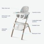 Graco EveryStep 6 in 1 High Chair, Babies and Toddlers Portable Slim High Chair with 6 Growing Stages from Infant to Toddler Seating, Convenient for Dining Time, Featured Design in Misty