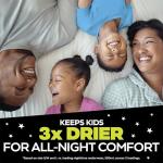 Ninjamas Boys Bedwetting Nighttime Underwear, Size L (64-95+ lbs), 34 Count, Overnight Protection, Ultra Absorbent, Hypoallergenic