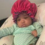 AKISS Baby Infant Newborn Toddler Satin Silk Hair Bonnet for Baby Girl Boy Sleeping Kids Cap Hat 0-3 Months