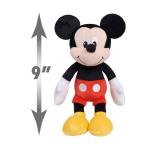 Disney Junior Mickey Mouse Bean Plush Mickey Mouse Stuffed Animal, Kids Toys for Ages 2 Up by Just Play