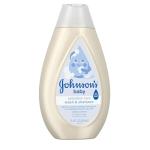 Johnson's Sensitive Care Baby Wash & Shampoo, Daily Moisturizing 2-in-1 Baby Wash & Shampoo to Gently Cleanse Without Drying Out Sensitive Skin, Light Scent, Hypoallergenic, 13.6 fl. oz