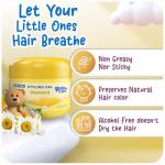 Ricitos de Oro Chamomile Hair Gel -Preserves Natural Color, Non-Greasy, Alcohol Free, Hypoallergenic, Tear-Free, Gentle Daily Use - Baby, Kids Hair Gel, Toddler - 4.05 Oz, 3-Pack