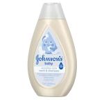 Johnson's Sensitive Care Baby Wash & Shampoo, Daily Moisturizing 2-in-1 Baby Wash & Shampoo to Gently Cleanse Without Drying Out Sensitive Skin, Light Scent, Hypoallergenic, 13.6 fl. oz