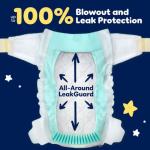 Pampers ZZZ Overnight Diapers, Size 3 (16-28 lbs), 66 Count, Nighttime Protection Disposable Baby Diaper, Night Time Leak and Skin Protection