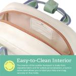 Itzy Ritzy Toddler Backpack - Daycare Bag - Features Adjustable Shoulder Straps, 2 Side Pockets & Spacious Interior with Wipeable Fabric Lining & Name Label, Checkerboard Backpack