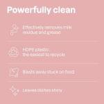 ATTITUDE Baby Dish Soap and Bottle Cleaner, EWG Verified Dishwashing Liquid, No Added Dyes or Fragrances, Tough on Milk Residue and Grease, Vegan, Unscented, 23.7 Fl Oz