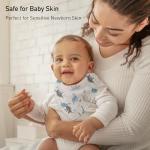 CIVARUA KIDS Muslin Baby Bibs 8 Pack, Baby Bandana Drool Bib for Drooling and Teething, Cotton Soft Absorbent for Girls Boys BC