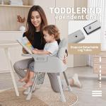 Portable Baby Highchair for Months Infants and Toddlers with 5 Point Harness Convertible Comfortable Seat for Cozy Eating Table Sit Up High Chair and Seats for Sitting Up Back Booster Feeding Chairs