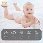 Ease Cubs 12 Pack Muslin Washcloths for Baby - 100% Cotton Baby Wash Cloths for or Baby Face Body Comfy and Soft for Newborn Infants Kids Girls and Boys - 12"x12" - Slate, Grey and Navy Series