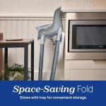 Chicco Zest 4-in-1 Folding High Chair, Feeding Chair, Toddler Chair and Youth Stool, Multi-Use Easy Clean High Chair | Capri/Blue