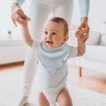 Muslin Baby Bibs for Boys Girls,10 Pack Super Absorbent Baby Bandana Drool Bibs Set for Teething and Drooling,100% Cotton Soft for Infant,Newborn