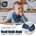 Muslin Baby Bibs for Boys Girls,10 Pack Super Absorbent Baby Bandana Drool Bibs Set for Teething and Drooling,100% Cotton Soft for Infant,Newborn