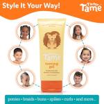 T is for Tame - Hair Taming Gel for Toddlers, Babies, and Kids - Vegan & Natural Hair Gel, Anti-Frizz, Non-Sticky, Styling Gel for Girls & Boys, Vitamin E Infused - 3.38 fl oz