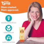 T is for Tame - Hair Taming Gel for Toddlers, Babies, and Kids - Vegan & Natural Hair Gel, Anti-Frizz, Non-Sticky, Styling Gel for Girls & Boys, Vitamin E Infused - 3.38 fl oz