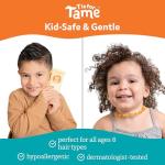 T is for Tame - Hair Taming Gel for Toddlers, Babies, and Kids - Vegan & Natural Hair Gel, Anti-Frizz, Non-Sticky, Styling Gel for Girls & Boys, Vitamin E Infused - 3.38 fl oz
