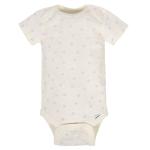 Gerber Baby 8-Pack Short Sleeve Onesies Bodysuits, Bunny, 0-3 Months